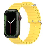 Ocean Armband - Gelb - Geeignet f&uuml;r Apple Watch 38mm / 40mm / 41mm / 42mm