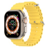 Ocean Armband - Gelb - Geeignet f&uuml;r Apple Watch 44mm / 45mm / 46mm / 49mm
