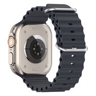 Armband Ocean - Dunkelblau - Geeignet f&uuml;r Apple Watch 44mm / 45mm / 46mm / 49mm