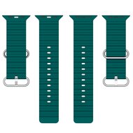 Armband Ocean - Dunkelgr&uuml;n - Geeignet f&uuml;r Apple Watch 44mm / 45mm / 46mm / 49mm