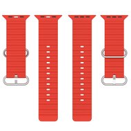 Armband Ocean - Rot - Geeignet f&uuml;r Apple Watch 44mm / 45mm / 46mm / 49mm