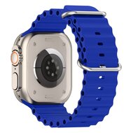 Ocean Armband - Blau - Geeignet f&uuml;r Apple Watch 44mm / 45mm / 46mm / 49mm
