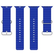 Ocean Armband - Blau - Geeignet f&uuml;r Apple Watch 44mm / 45mm / 46mm / 49mm