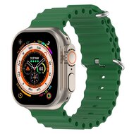 Ocean Armband - Gr&uuml;n - Geeignet f&uuml;r Apple Watch 44mm / 45mm / 46mm / 49mm