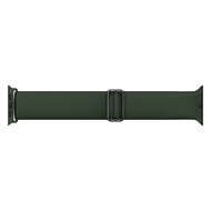 Elastisches Solo Loop Armband - Gr&uuml;n - Geeignet f&uuml;r Apple Watch 38mm / 40mm / 41mm / 42mm