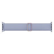 Elastisches Solo Loop Armband - Lavendel - Geeignet f&uuml;r Apple Watch 44mm / 45mm / 46mm / 49mm