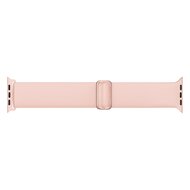 Elastisches Solo Loop Armband - Rosa - Geeignet f&uuml;r Apple Watch 44mm / 45mm / 46mm / 49mm