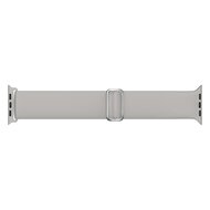 Elastisches Solo Loop Armband - Grau - Geeignet f&uuml;r Apple Watch 44mm / 45mm / 46mm / 49mm