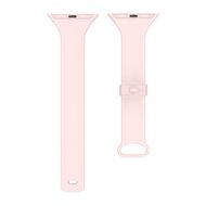 TPU Slim Fit Armband - Hellrosa - Geeignet f&uuml;r Apple Watch 38mm / 40mm / 41mm / 42mm