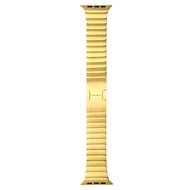 Gliederarmband Edelstahlband - Gold - Geeignet f&uuml;r Apple Watch 44mm / 45mm / 46mm / 49mm