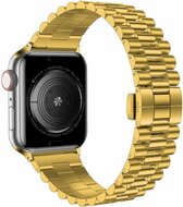 Metallgliederband - Gold - Passend f&uuml;r Apple Watch 44mm / 45mm / 46mm / 49mm