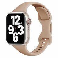 Sportarmband Slim Fit - Cappuccino - Geeignet f&uuml;r Apple Watch 38mm / 40mm / 41mm / 42mm