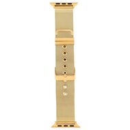 Milanaise mit Schnallenarmband - Gold - Geeignet f&uuml;r Apple Watch 44mm / 45mm / 46mm / 49mm