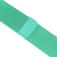 Milanaise-Edelstahlarmband - Mintgr&uuml;n - Passend f&uuml;r Apple Watch 44mm / 45mm / 46mm / 49mm