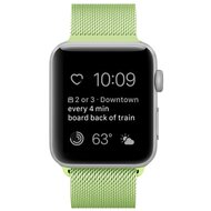 Milanaise-Edelstahlarmband - Gr&uuml;n - Geeignet f&uuml;r Apple Watch 44mm / 45mm / 46mm / 49mm