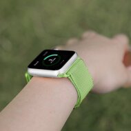 Milanaise-Edelstahlarmband - Gr&uuml;n - Geeignet f&uuml;r Apple Watch 44mm / 45mm / 46mm / 49mm