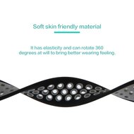 Solo Loop Sportband - Gr&ouml;&szlig;e: S - Schwarz + Grau - Geeignet f&uuml;r Apple Watch 38mm / 40mm / 41mm / 42mm