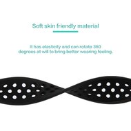 Solo Loop Sportband - Gr&ouml;&szlig;e: S - Schwarz - Geeignet f&uuml;r Apple Watch 38mm / 40mm / 41mm / 42mm