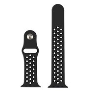 Sportarmband - Gr&ouml;&szlig;e: M/L - Schwarz - Geeignet f&uuml;r Apple Watch 38mm / 40mm / 41mm / 42mm