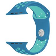 Sportarmband - Gr&ouml;&szlig;e: M/L - Blau - Geeignet f&uuml;r Apple Watch 38mm / 40mm / 41mm / 42mm