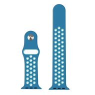 Sportarmband - Gr&ouml;&szlig;e: S/M - Blau - Geeignet f&uuml;r Apple Watch 44mm / 45mm / 46mm / 49mm