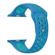 Sportarmband - Gr&ouml;&szlig;e: M/L - Blau - Geeignet f&uuml;r Apple Watch 44mm / 45mm / 46mm / 49mm