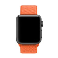 Sport Loop Armband - Orange - Geeignet f&uuml;r Apple Watch 38mm / 40mm / 41mm / 42mm