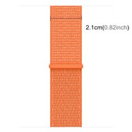 Sport Loop Armband - Orange - Geeignet f&uuml;r Apple Watch 38mm / 40mm / 41mm / 42mm