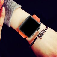 Sport Loop Armband - Orange - Geeignet f&uuml;r Apple Watch 38mm / 40mm / 41mm / 42mm