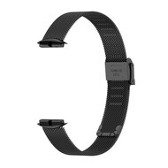 Fitbit Luxe - Milanaise-Armband mit Schnallenverschluss - Schwarz