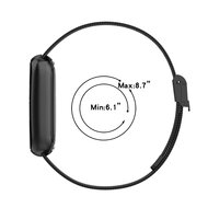 Fitbit Luxe - Milanaise-Armband mit Schlie&szlig;e - Silber