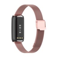Fitbit Luxe - Milanaise-Armband mit Schlie&szlig;e - Ros&eacute;gold