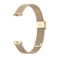 Fitbit Luxe - Milanaise-Armband mit Schnallenverschluss - Vintage gold