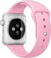 Gummi-Sportband - Rosa - Geeignet f&uuml;r Apple Watch 38mm / 40mm / 41mm / 42mm