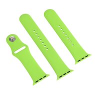 Gummi-Sportband - Gr&uuml;n - Geeignet f&uuml;r Apple Watch 44mm / 45mm / 46mm / 49mm