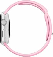 Gummi-Sportband - Rosa - Geeignet f&uuml;r Apple Watch 44mm / 45mm / 46mm / 49mm