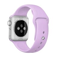 Gummi-Sportband - Lila - Geeignet f&uuml;r Apple Watch 44mm / 45mm / 46mm / 49mm