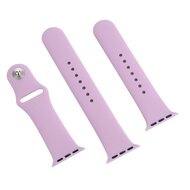 Gummi-Sportband - Lila - Geeignet f&uuml;r Apple Watch 44mm / 45mm / 46mm / 49mm