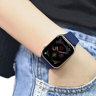 Silikon Loop Armband - Rot - Geeignet f&uuml;r Apple Watch 38mm / 40mm / 41mm / 42mm