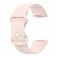 FitBit Charge 5 &amp; 6 Sportband mit Doppelschlaufe - Sand Pink - Gr&ouml;&szlig;e: L
