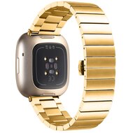 Fitbit Versa 3/4 &amp; Sense 1/2 Metallgliederband - Gold