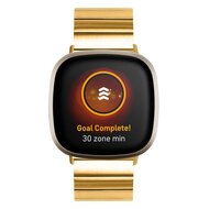 Fitbit Versa 3/4 &amp; Sense 1/2 Metallgliederband - Gold