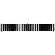 Fitbit Versa 3/4 &amp; Sense 1/2 Metallgliederband - Schwarz
