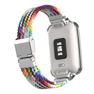 Geflochtenes Nylonband mit H&uuml;lle - Multicolour Summer - Xiaomi Smart band 7 Pro
