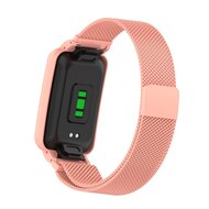 Milanaise Loop mit H&uuml;lle - Pink - Xiaomi Smart Band 7 Pro