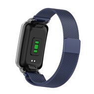 Milanaise Loop mit H&uuml;lle - Dunkelblau - Xiaomi Smart Band 7 Pro