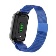 Milanaise Loop mit H&uuml;lle - Blau - Xiaomi Smart Band 7 Pro