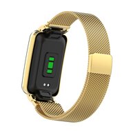 Milanaise Loop mit H&uuml;lle - Gold - Xiaomi Smart Band 7 Pro