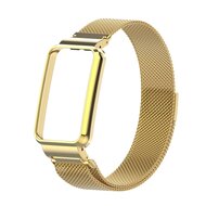 Milanaise Loop mit H&uuml;lle - Gold - Xiaomi Smart Band 7 Pro
