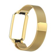 Milanaise Loop mit H&uuml;lle - Gold - Xiaomi Smart Band 7 Pro